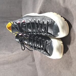 Converse Chuck Taylor All Star Black Leather Lug Goretex Sneaker Boots G- US 6.5
